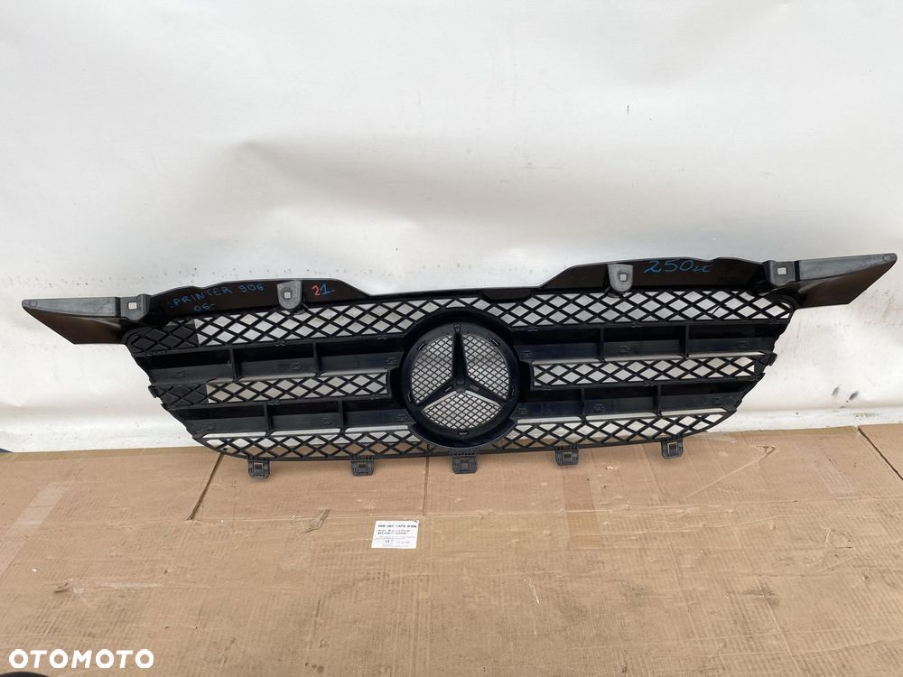 SPRINTER 906 06- GRILL ATRAPA MASKOWNICA PRZEDNIA ZNACZEK CHROM ORYGINALNA - 5
