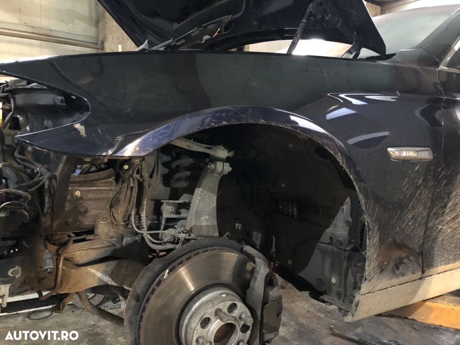 Capota fată aripă aripi st dr bmw seria 5 F10 F11 520d 535d LCi CULOARE ARGINTIE - 3