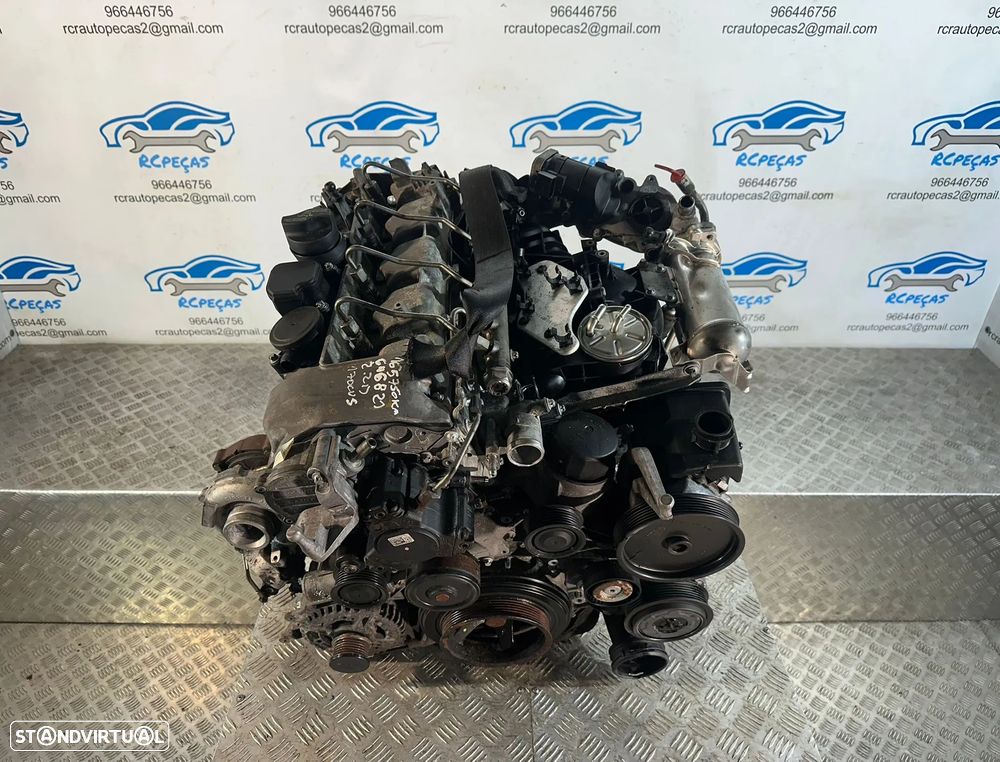 .Motor Completo Mercedes Classe E W211 220 CDi 646.821 646811 2.2CDI 16v 170cv Injeção Delphi - 1