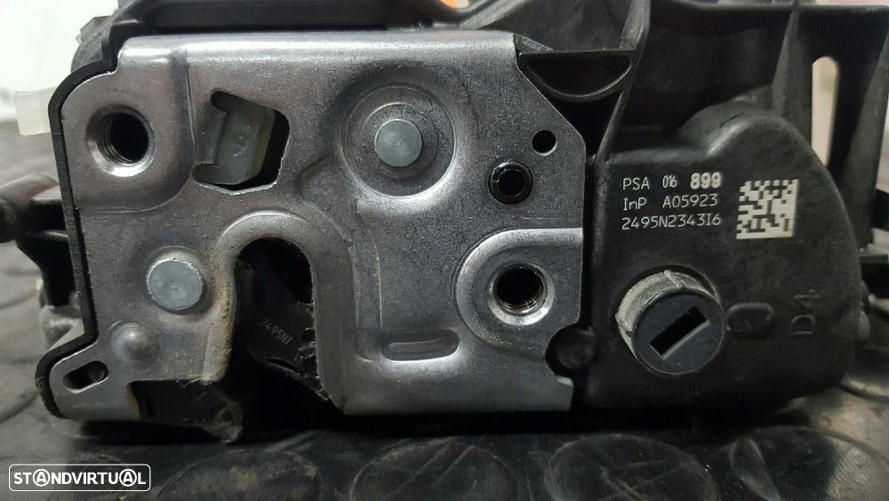FECHADURA PORTA FRENTE DIREITA CITROEN C4 CACTUS FEEL FINE - 4