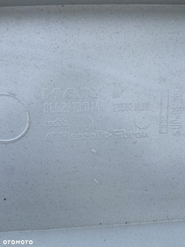 Kompletny spoiler zakabinowy MAN TGX euro 6 owiewka spojler - 4