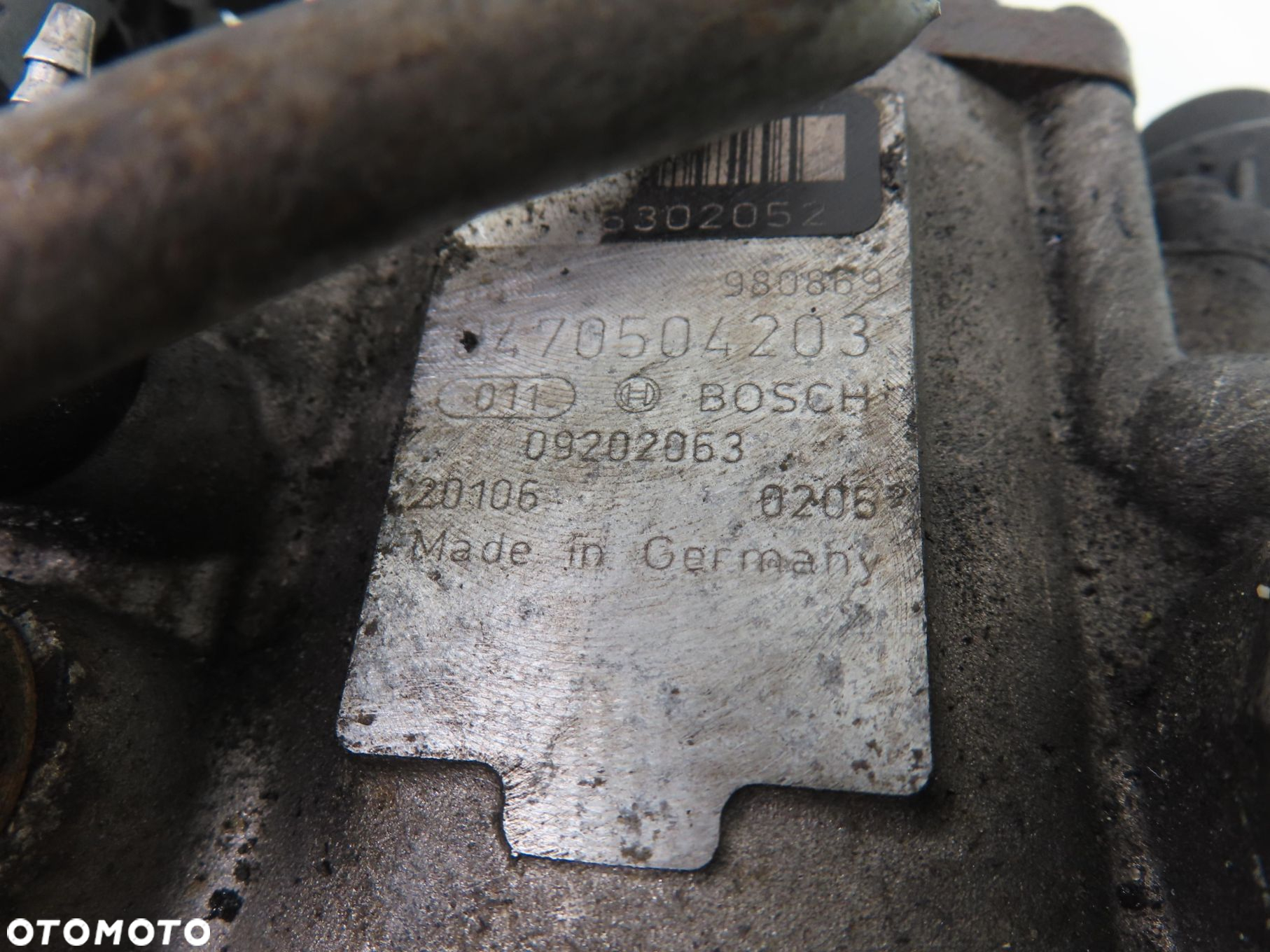 POMPA WTRYSKOWA OPEL ZAFIRA A 2.0 DTI 0470504203 09202063 - 7