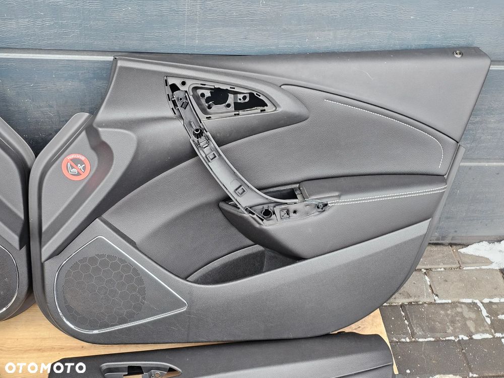 FOTELE KANAPA OPARCIE BOCZKI SKÓRZANE OPEL ASTRA J HATCHBACK HB 5D EUROPA PODGRZEWANE - 21