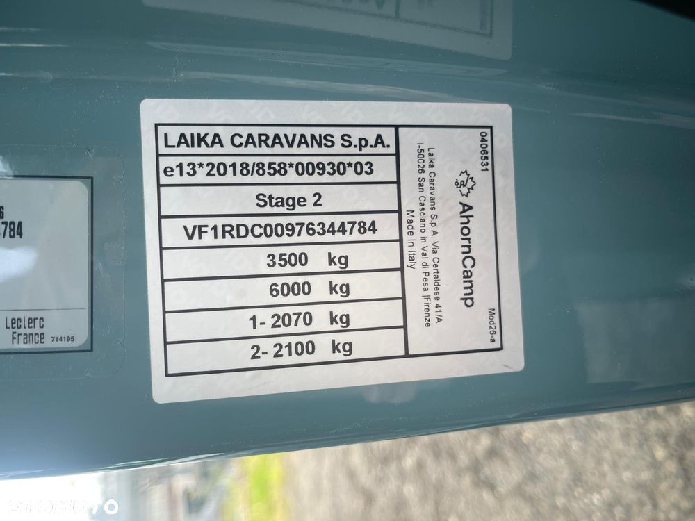 Renault Master Ahorn Camp CV 560 LAIKA CARAVANS - 9