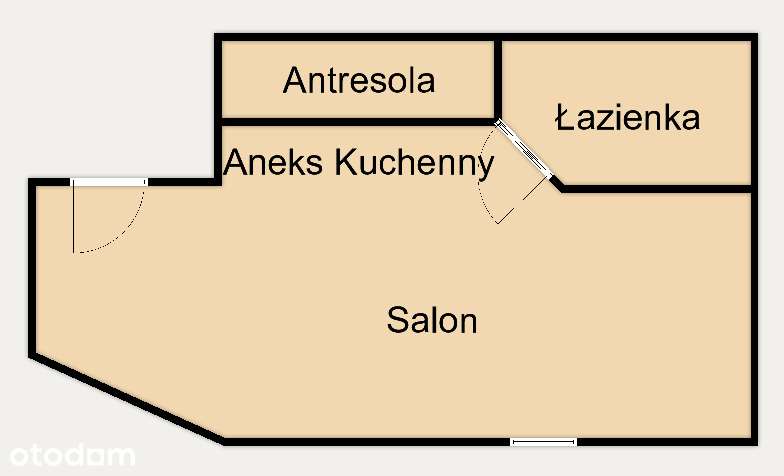 Kawalerka z antresolą / Kazimierz / Klimatyzacja
