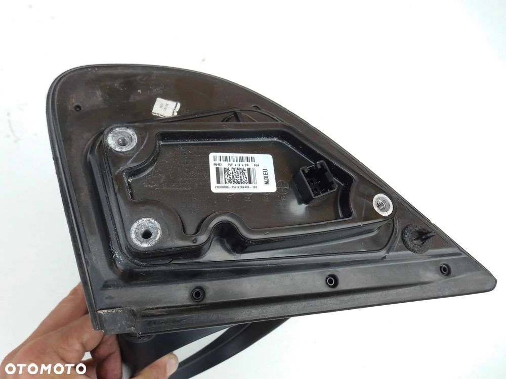 LUSTERKO HYUNDAI I20 LIFT PRAWE PRZEDNIE 8 PINÓW NIEBIESKIE XEU - 5