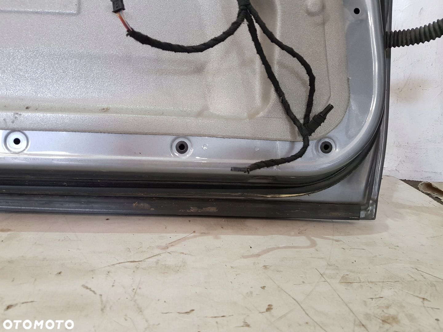 DRZWI LEWE LEWY PRZÓD BMW E60 E61 LCI EUR SPACEGRAU METALLIC A52/7 - 14
