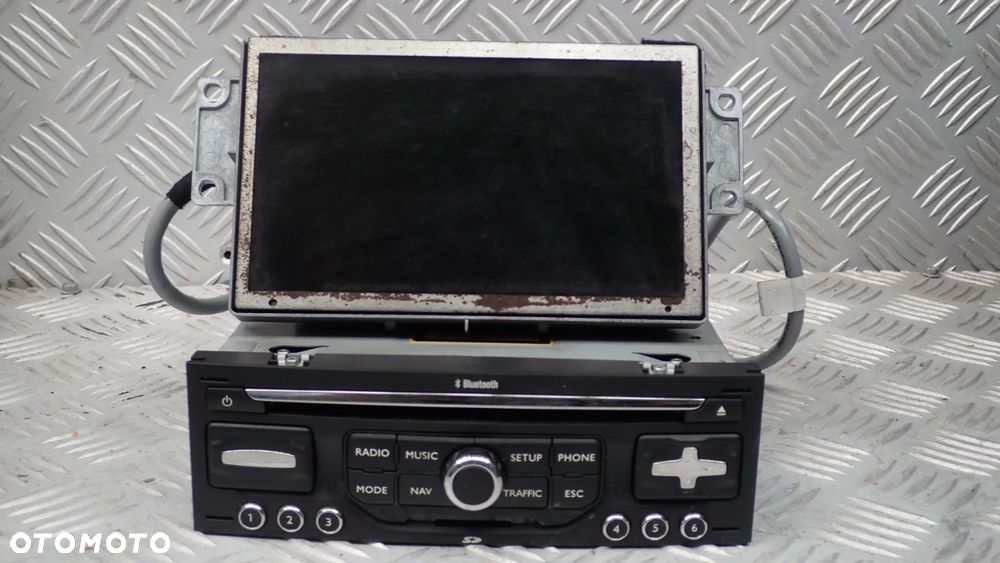 RADIO NAWIGACJA  BLUETOOTH  PEUGEOT CITROEN 96736746XT - 2