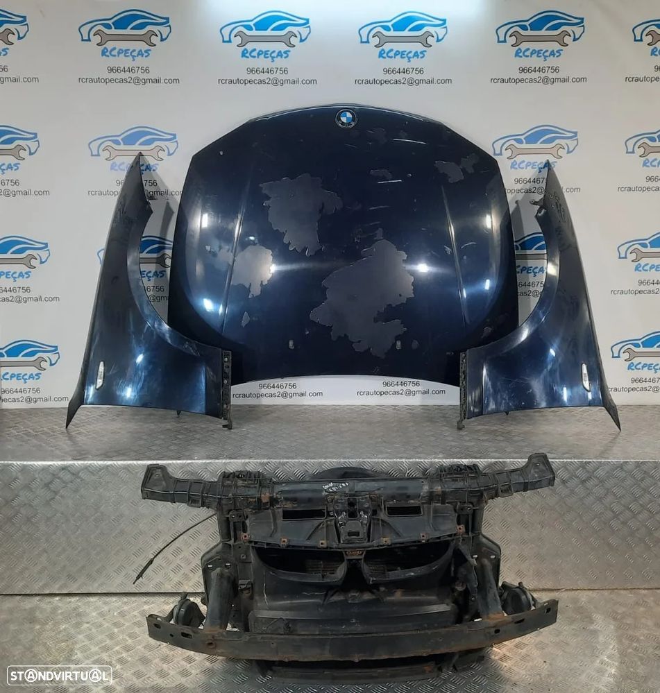 FRENTE COMPLETA BMW SERIE 1 E87 E81 PRE-LCI CAPOT PARACHOQUES GUARDA-LAMAS OTICAS RADIADOR VENTILADOR FRENTE FIBRA REFORÇO - 5