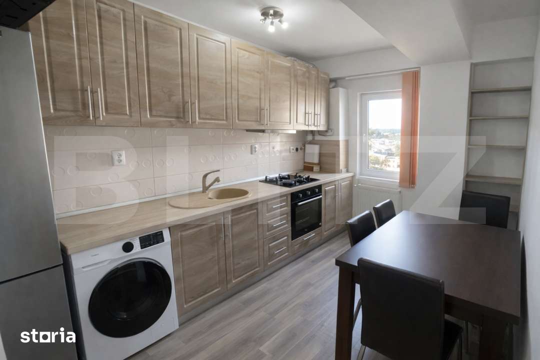 Apartament 2 camere, decomandat, 57 mp, etaj intermediar, Baciu — fotografia 1