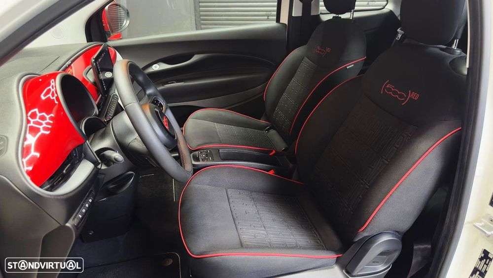 Fiat 500e 23,8kWh Red - 21
