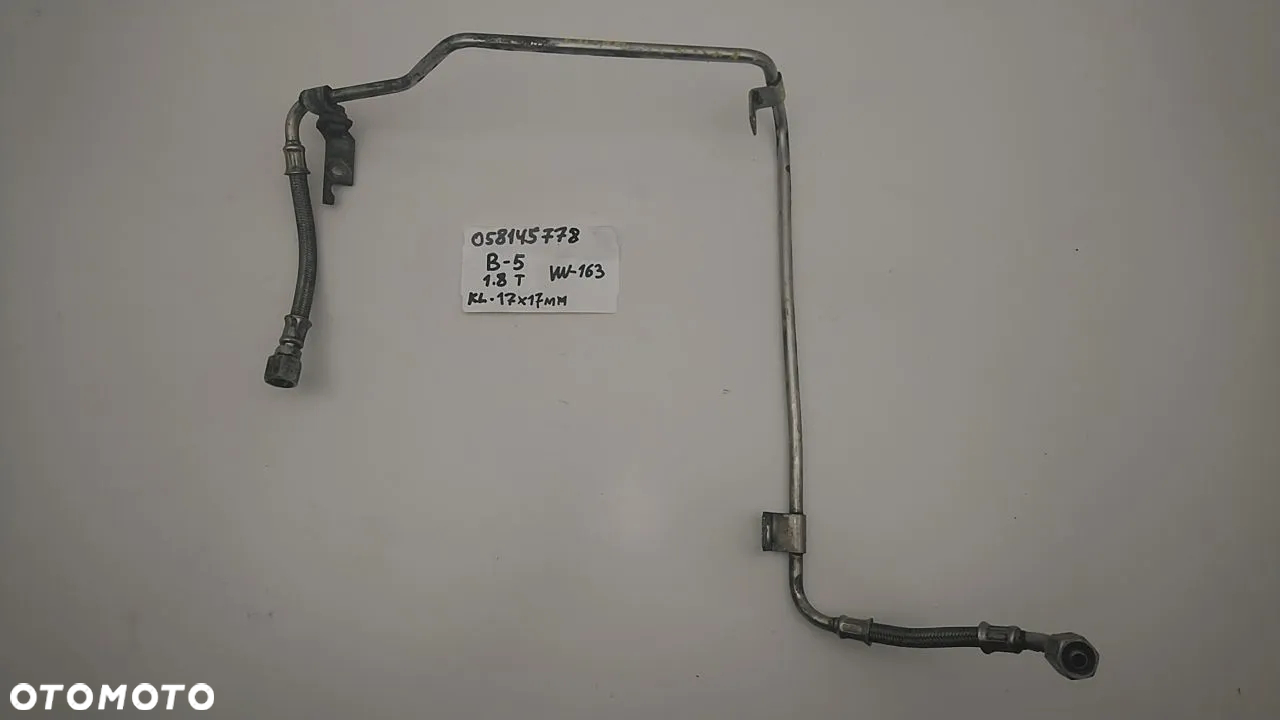 VW AUDI SEAT SKODA RURKA TURBOSPRĘŻARKI - 18