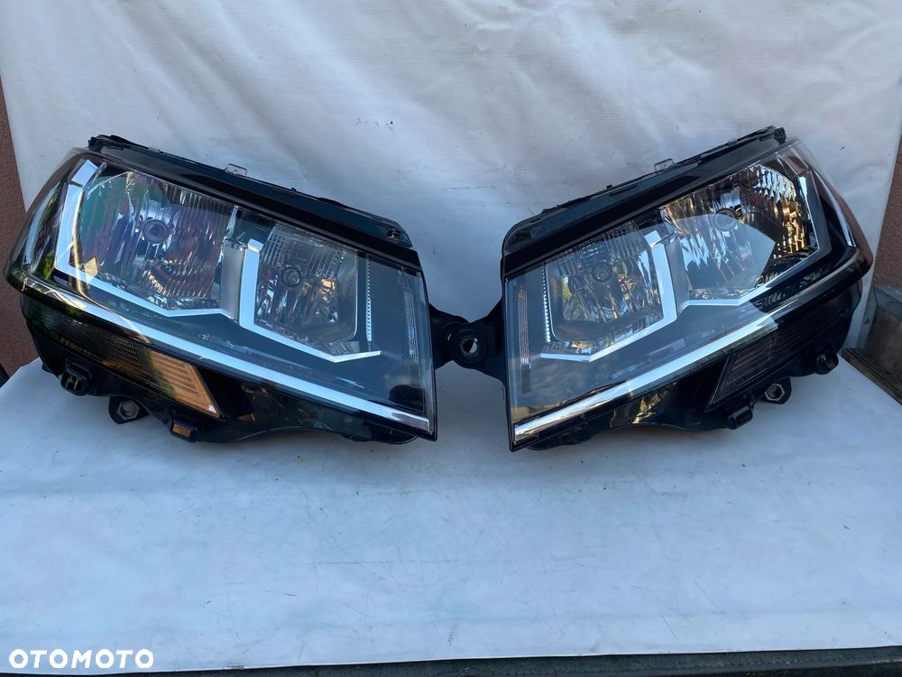 lampy T6.1 multivan caravelle H7 H15 komplet eu całe - 2