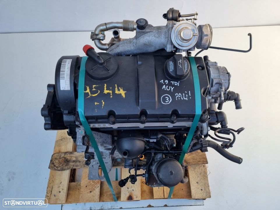 Motor VW SHARAN 1.9TDi 115cv /Ref: AUY (172.611km) - 2