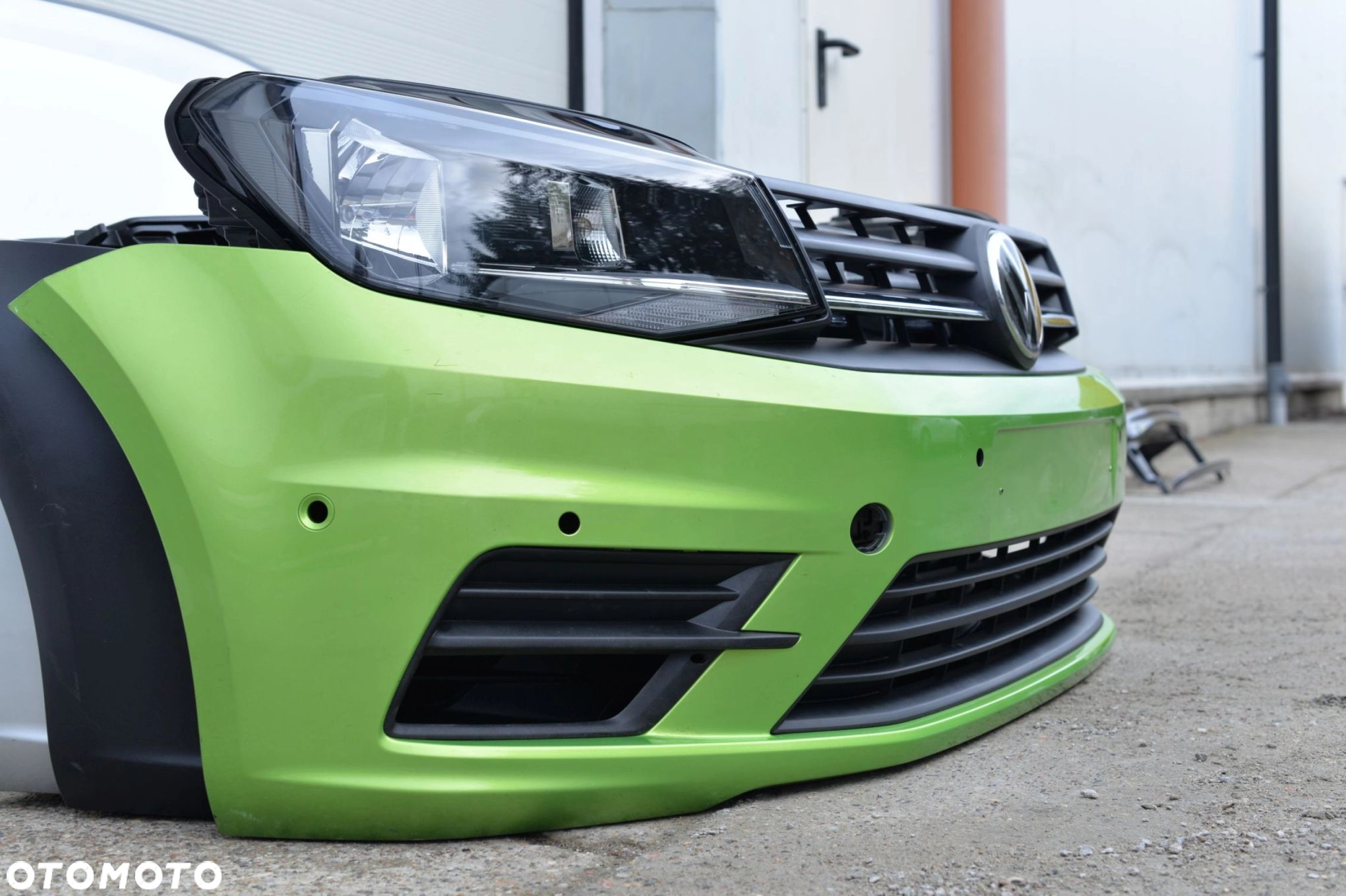 MASKA ZDERZAK GRILL BŁOTNIK LAMPA H7 XENON PAS BELKA VW CADDY 2015- 2K5 - 5