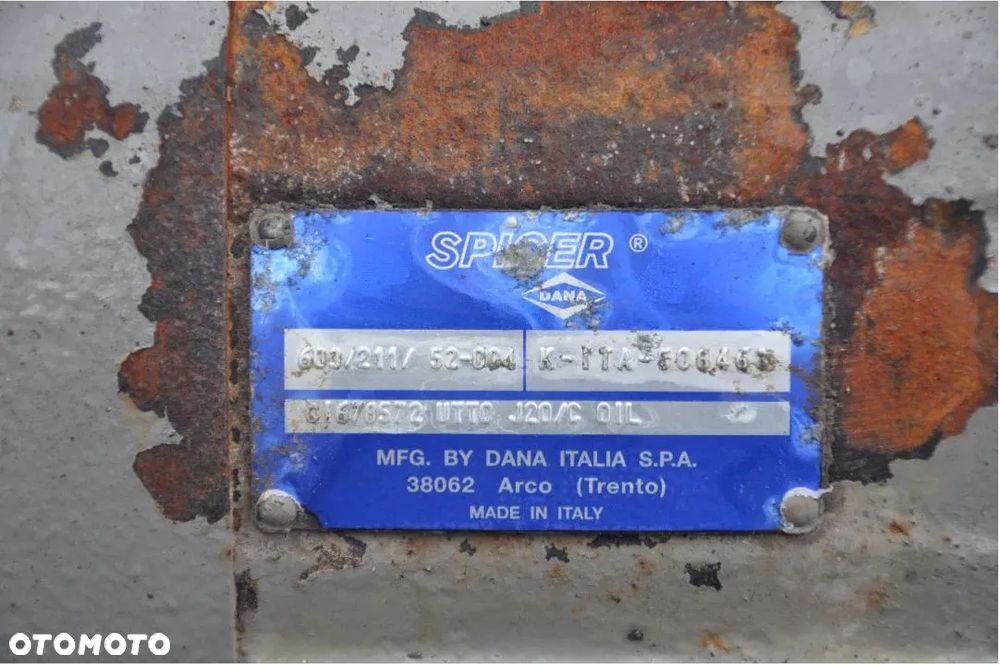 MOST DANA SPICER MANITOU 160 ATJ NR 603/211/52-004 - 8