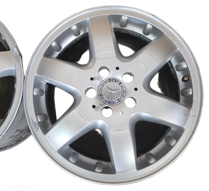 Felgi Aluminiowe Srebrne Mercedes Ml W163 Komplet 17 Cali A1634012702 - 3