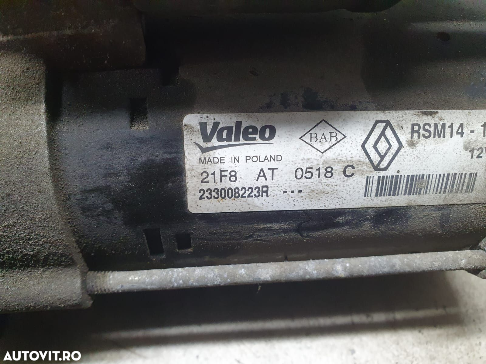 Electromotor 233008223r 1.5 dci K9K626 Dacia Sandero 2 [facelift] [20 - 3