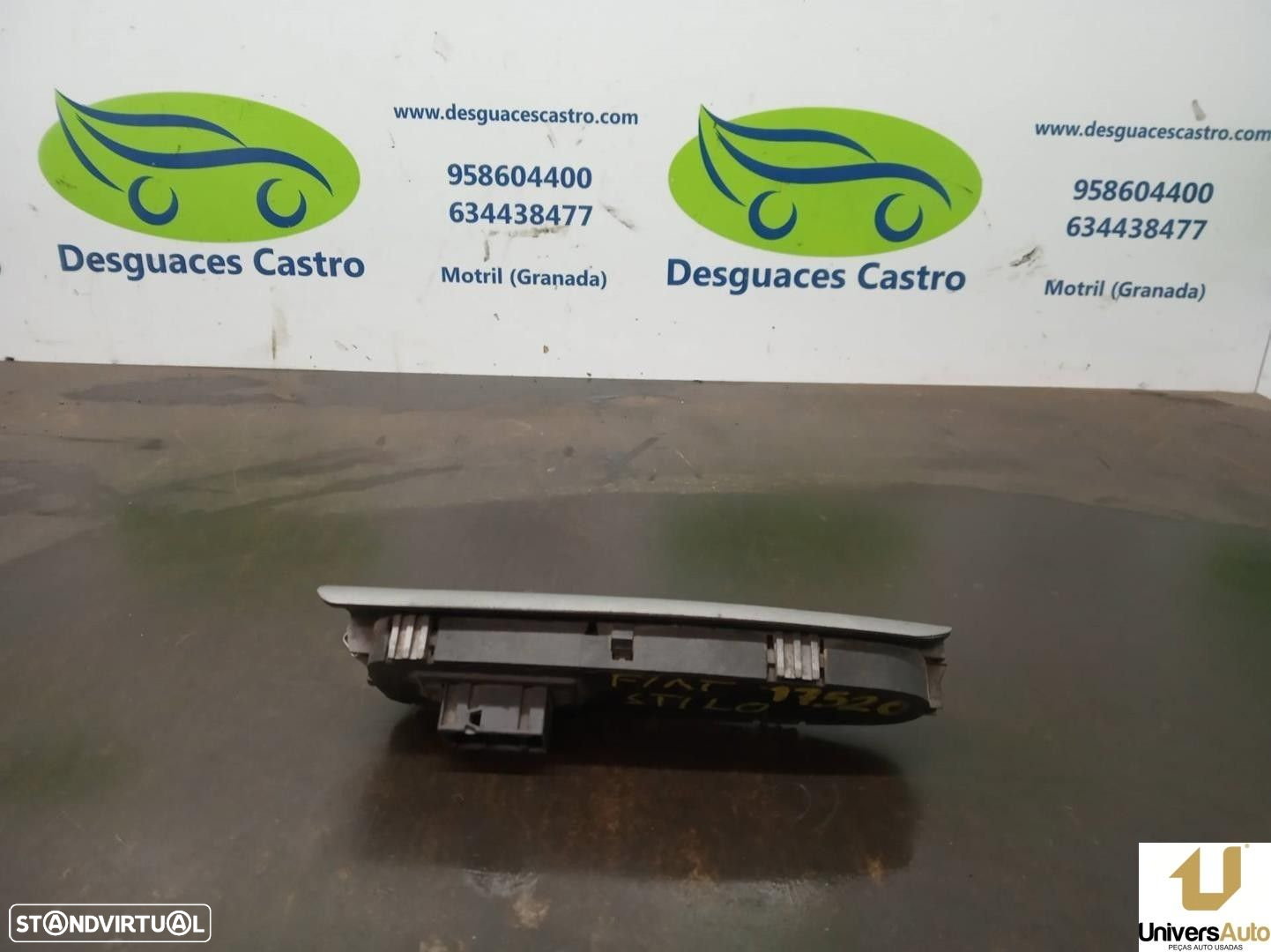 COMANDO ELEVADOR DE VIDRO FRONTAL ESQUERDO FIAT STILO 2004 - - 3