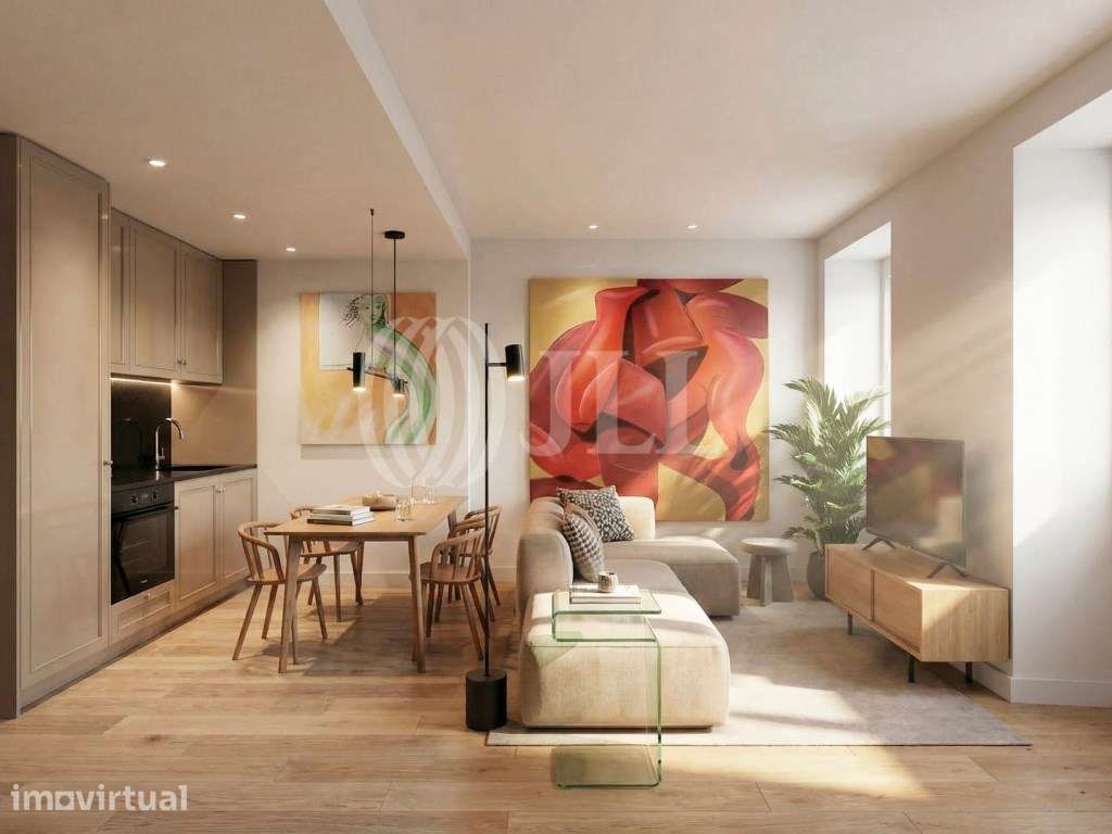 Apartamento T2, novo, com terraço, no Apolónia Collection, com pisc... - Grande imagem: 2/27