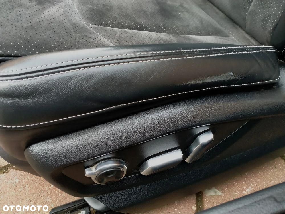 AUDI Q7 4M S-LINE / FOTEL FOTELE KANAPA BOCZKI TAPICERKA 5 OSOBOWA ISOFIX - 14