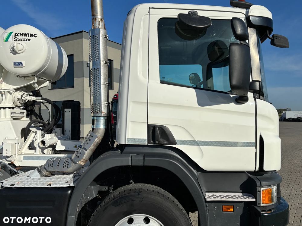 Scania P 410 8x4 betonomieszarka, gruszka , SCHWING STETTER AM 9 , 9m3 , nowe opony , - 26