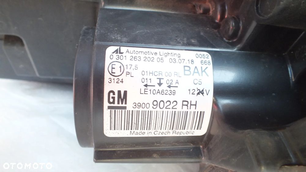 Lampa przednia prawa Opel Zafira C - 7
