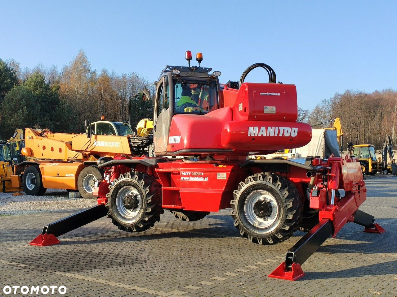 Manitou MRT 1850 ROTO Teleskopowa Obrotowa Zwyżka Dźwig 2150,2140,2540 - 21