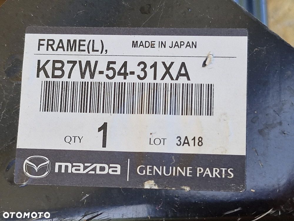 MAZDA CX-5 PODŁUŻNICA LEWA PRZÓD KB7W-54-31XA NOWA - 5