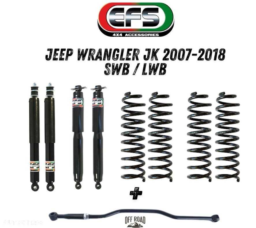 Suspensie 7.5cm EFS ELITE Australia Jeep Wrangler JK 2007-2018 - 1
