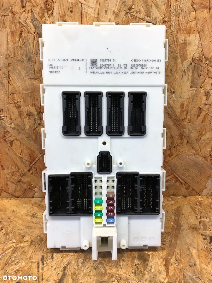 BMW F20 F21 F30 F31 MODUŁ STEROWNIK FEM 9324784 - 1