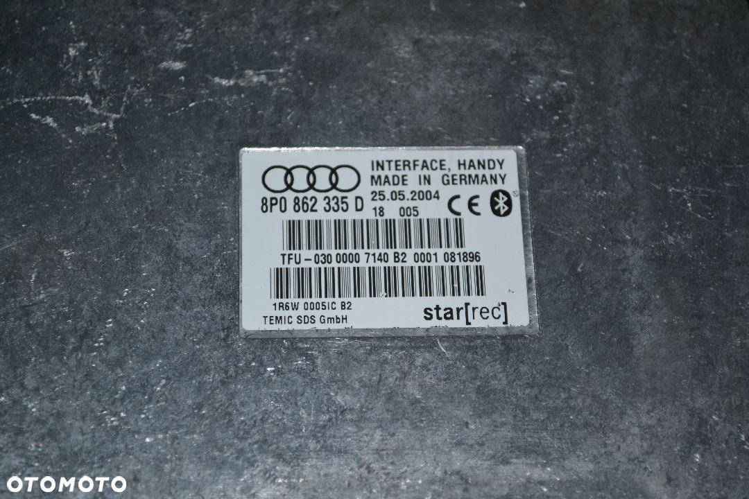 AUDI A4 B6 B7 A3 MODUŁ BLUETOOTH 8P0862335D - 2