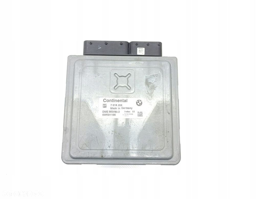 KOMPUTER SILNIKA STEROWNIK BMW X1 E84 7614359 5WK91156 - 1