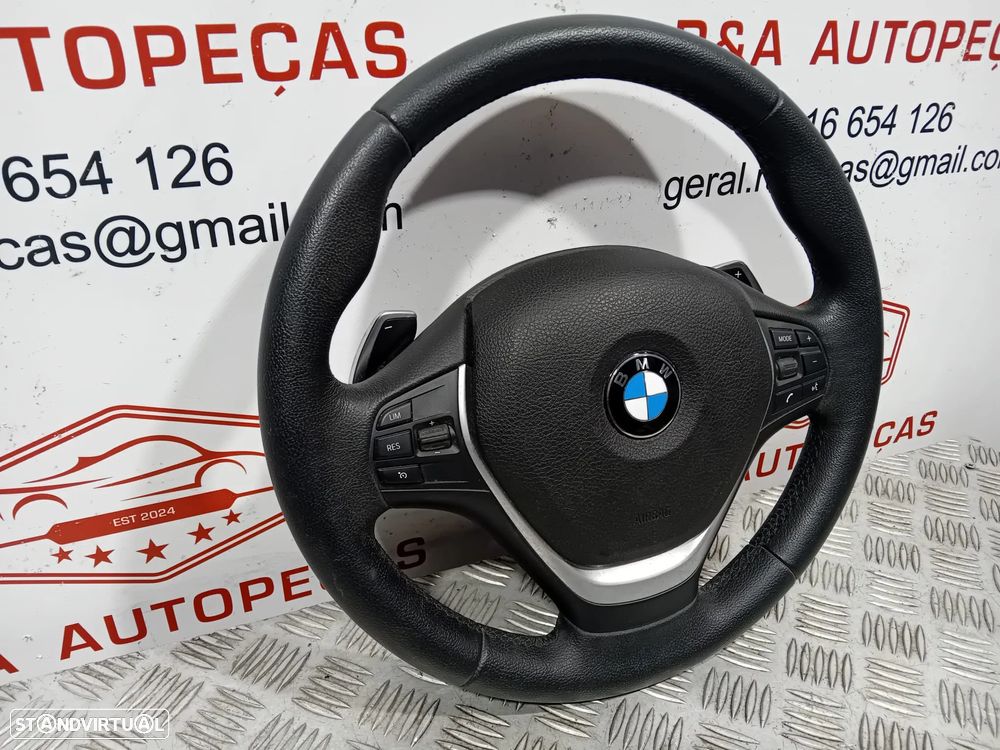 Volante BMWF20 F21 F30 F31 com Patilhas Original - 6