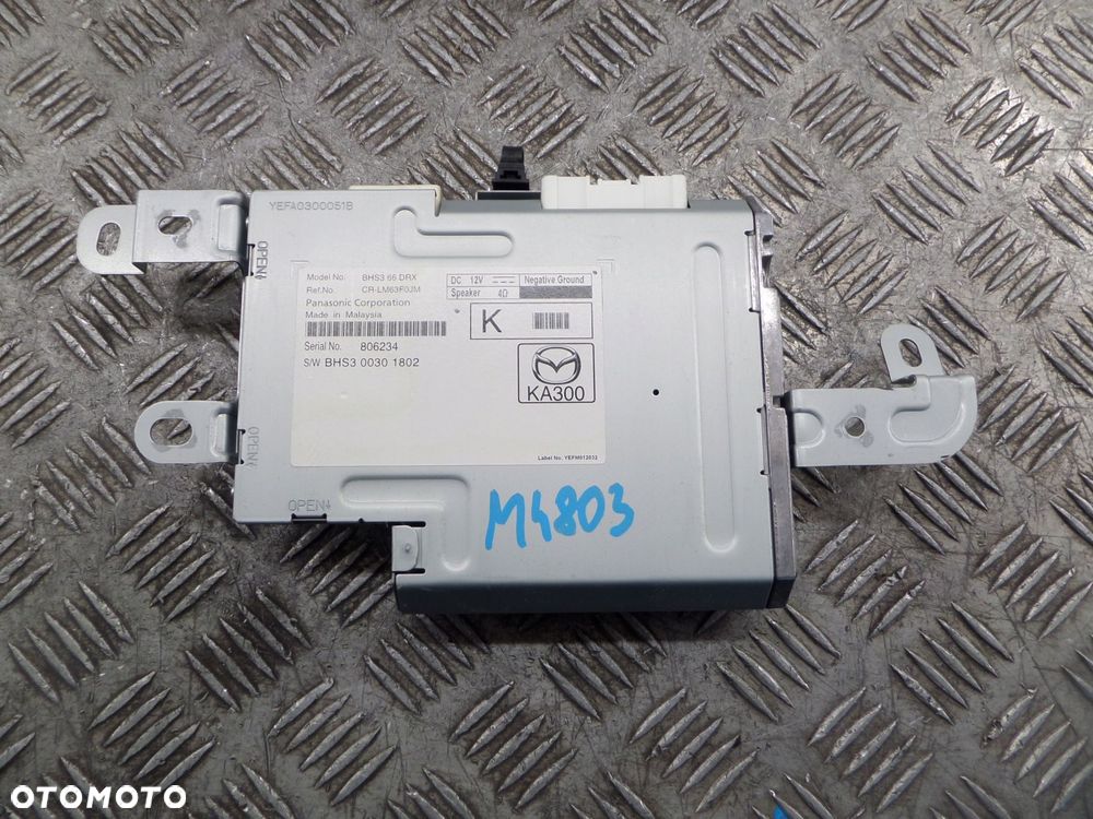 wzmacniacz mazda 3 iii bm bhs366drx - 1