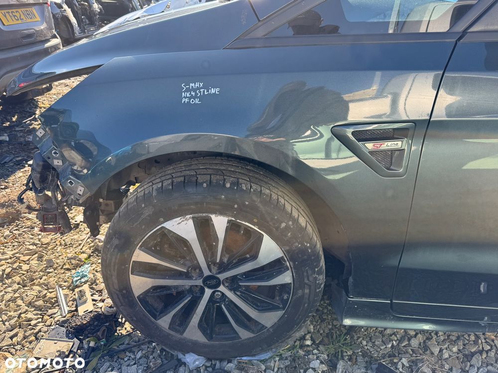 BŁOTNIK LEWY PRZÓD FORD S-MAX MK2 ST-LINE KOLOR PF - 1