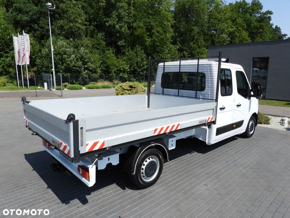Renault MASTER WYWROTKA TROJSTRONNA PODWÓJNA KABINA DOKA 7 MIEJSC TEMPOMAT LEDY KLIMATYZACJA  165KM - 17