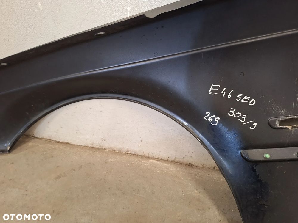 BŁOTNIK PRAWY PRZÓD BMW E46 SEDAN LAK:303/9 NR269 - 17