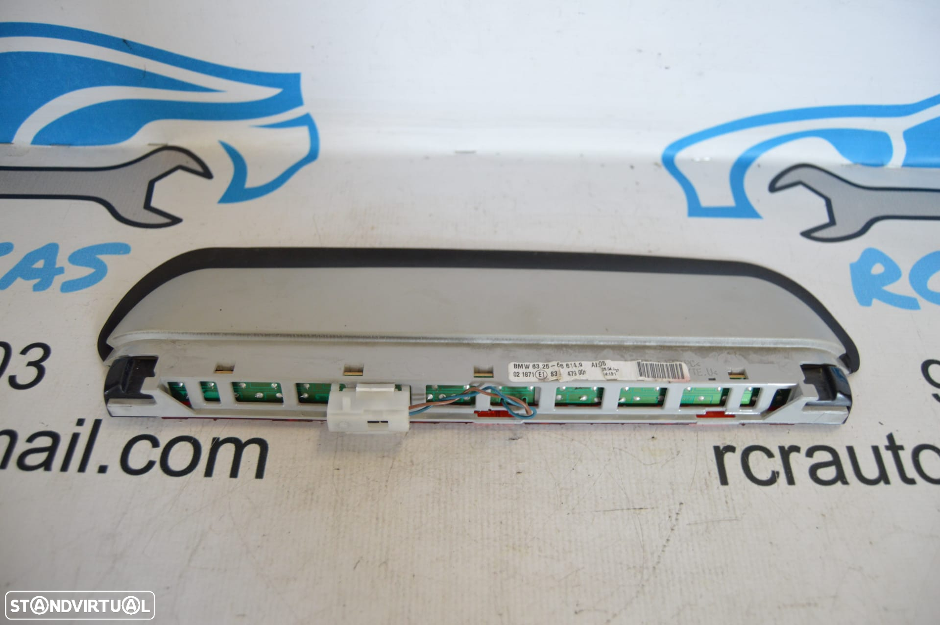 LUZ FAROL FAROLIM TRASEIRO TRÁS 3ª STOP BMW SERIE 3 E90 E91 63256946615 6946615 - 4