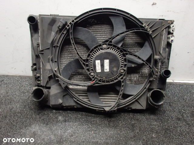 BMW E90 E91 KOMPLET CHŁODNIC WENTYLATOR  780121205 RAF-AUTO CZESCI BMW - 2