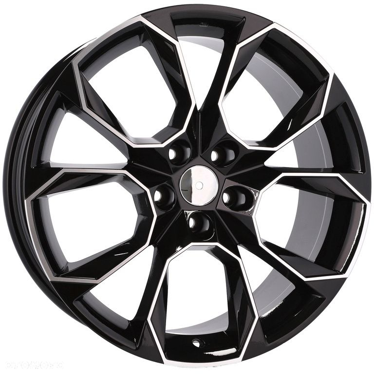 4x Felgi 18 m.in. do SKODA Kodiaq Scout Superb Octavia II III - SK516 (IN5474) - 9