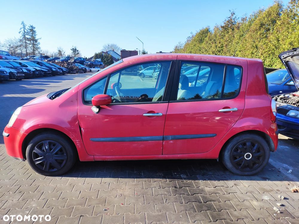 Renault Modus 1.6 16V K4M791 Skrzynia JH3131 OV727 Maska Błotnik Drzwi Zderzak - 4