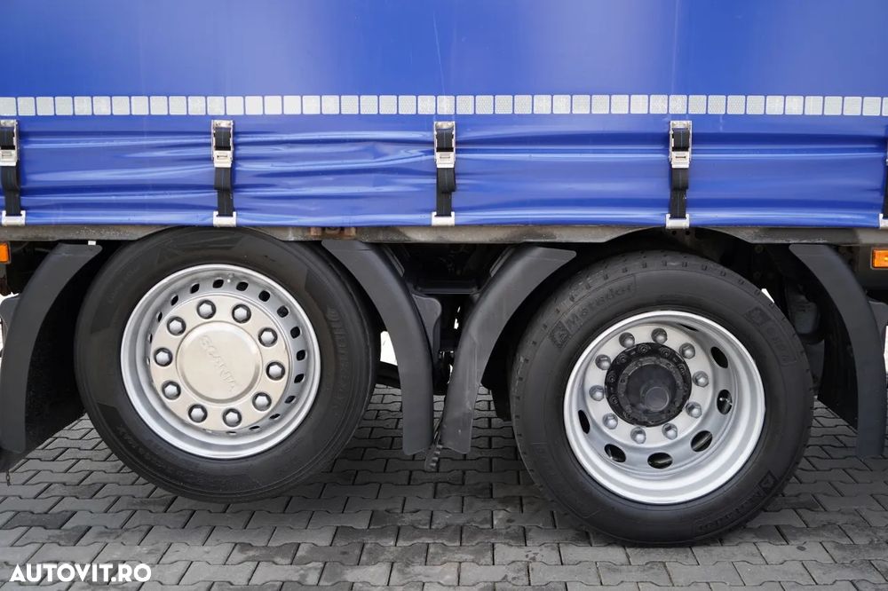 Scania S 450 / SOLO / CORTINĂ / 6x2 / ACOPERIȘ RIDICABIL / PUNȚĂ RIDICABILĂ / - 20