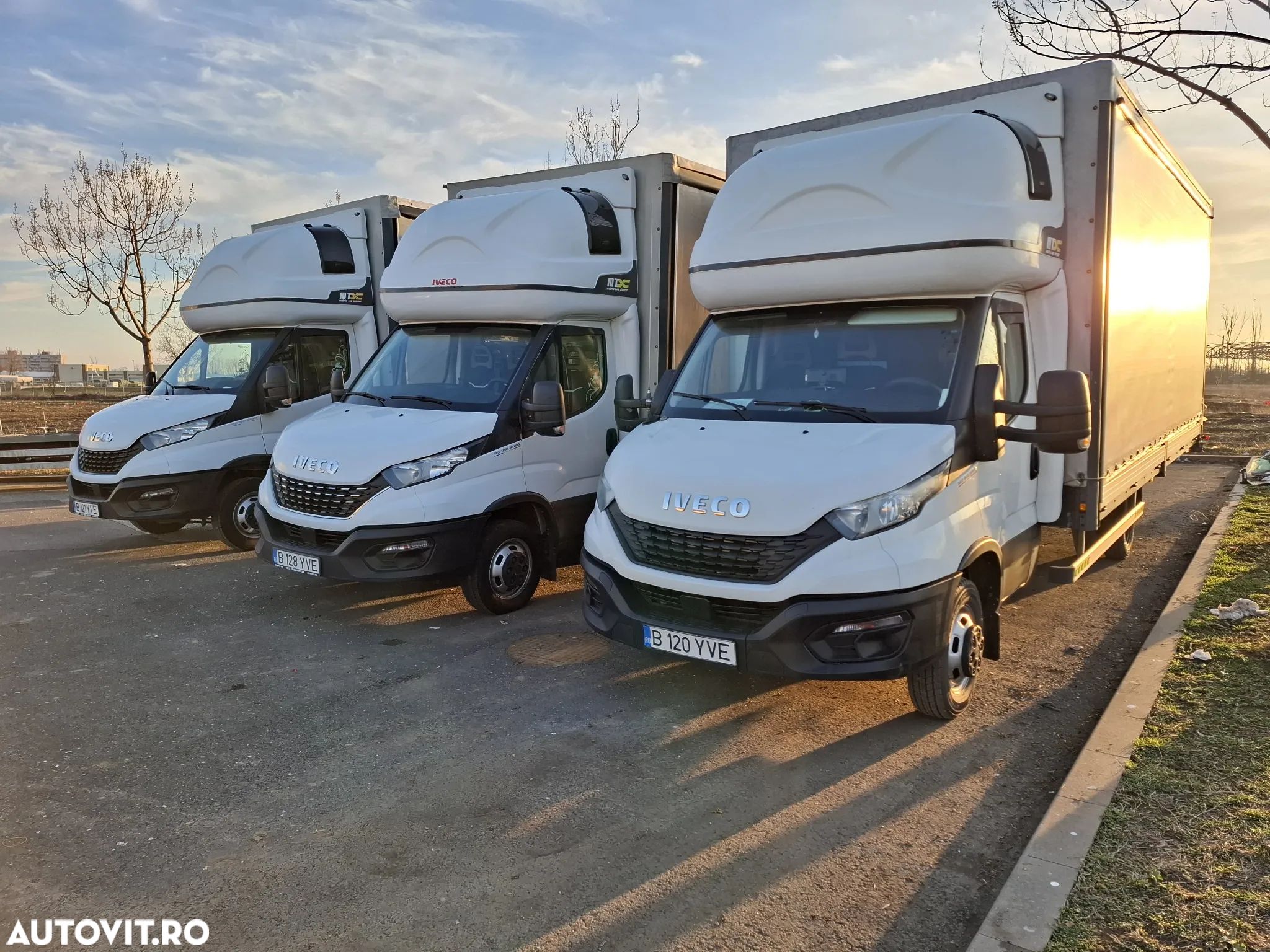 Iveco Daily 15pal- mtma 3,5t/ DORMITOR+PERNE+WEBASTO+perdea culisanta - 1