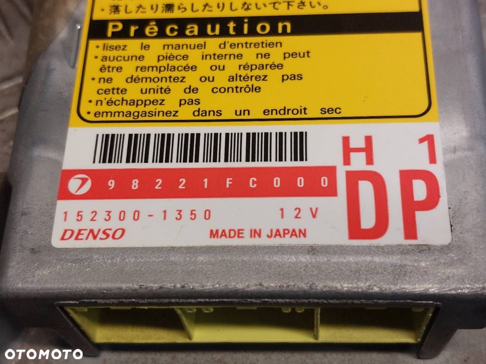 ZESTAW AIRBAG POSTRZAŁOWY SUBARU FORESTER I - 6