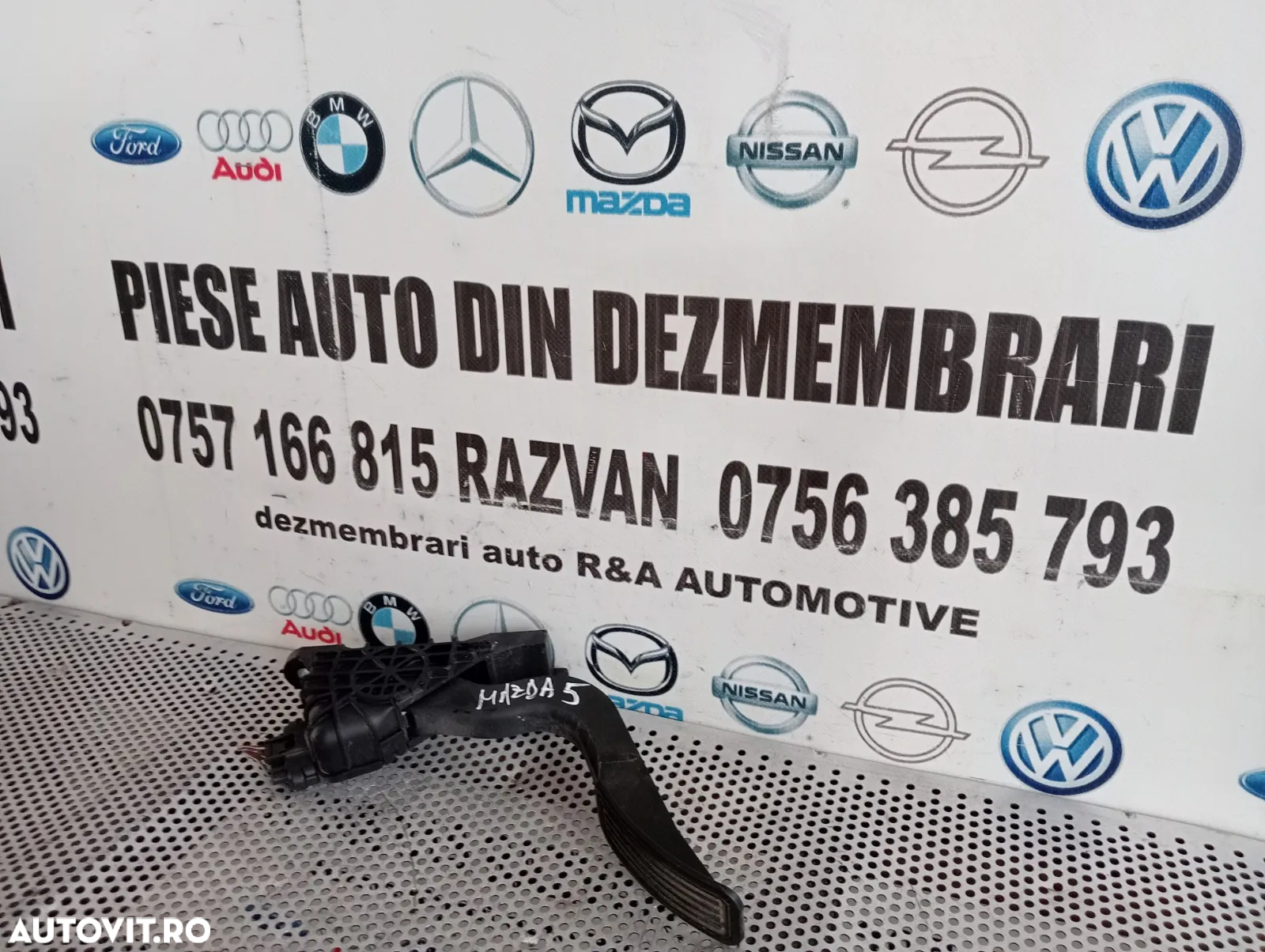 Pedala Acceleratie Mazda 5 2.0 Diesel RF7J An 2005-2006-2007-2008-2009-2010 Volan Stanga -3480Dezme - 2