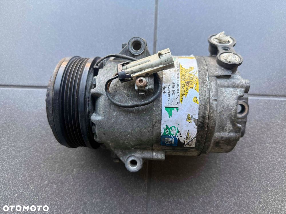 KOMPRESOR KLIMATYZACJI 1.6 OPEL 13124749 - 1