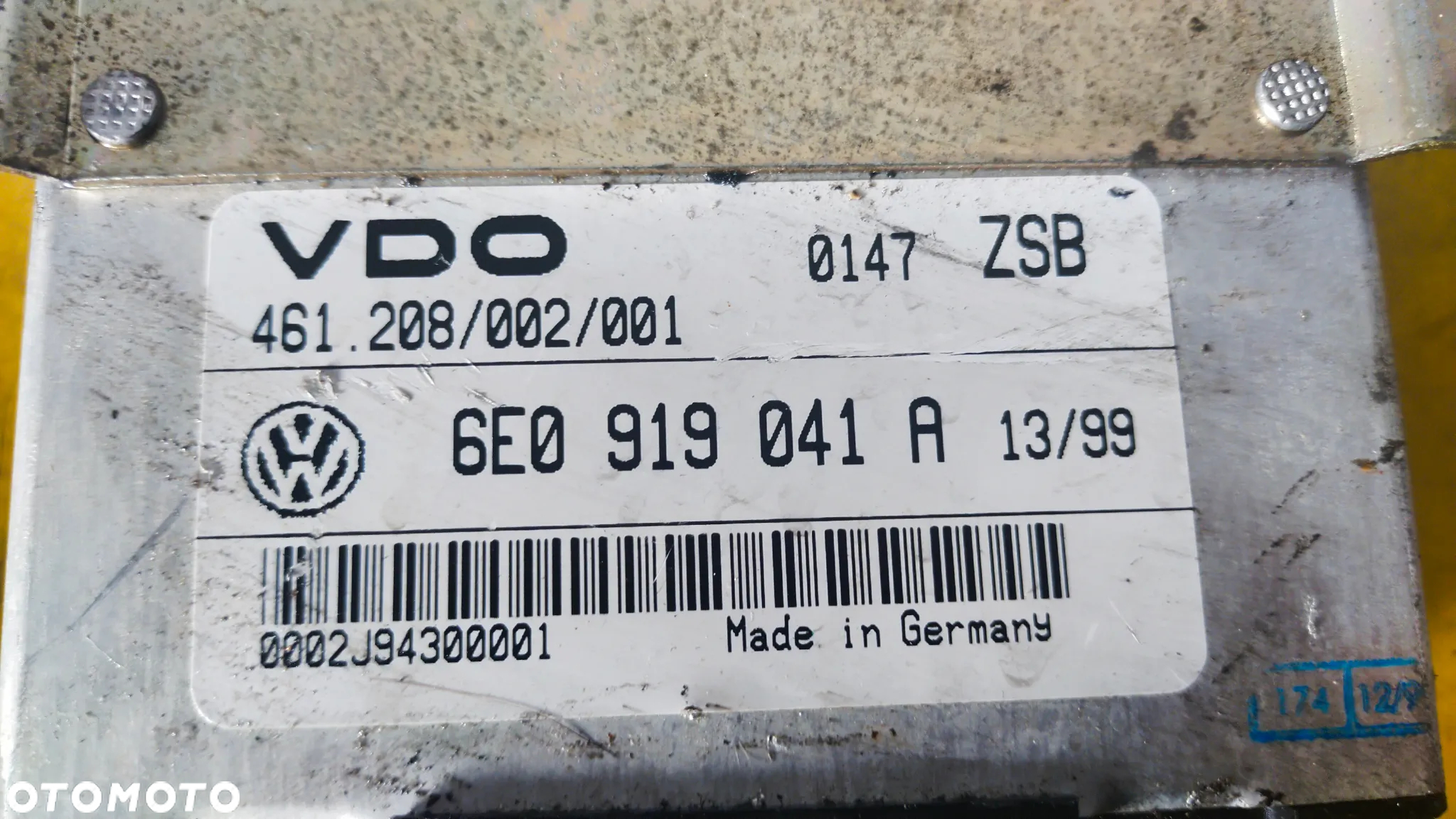 MODUŁ STEROWNIK NAPIĘCIA VW LUPO 6E0919041A - 2