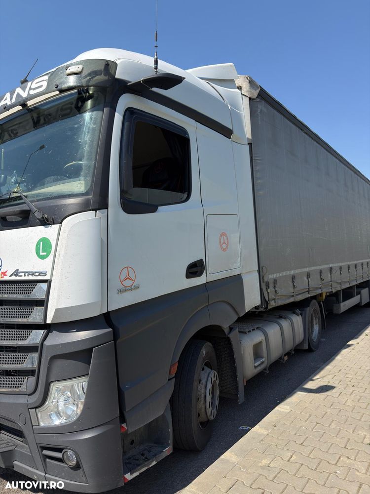 Mercedes-Benz Actros MP5 2019  Mega cu semiremorcă Schmitz Varios - 2