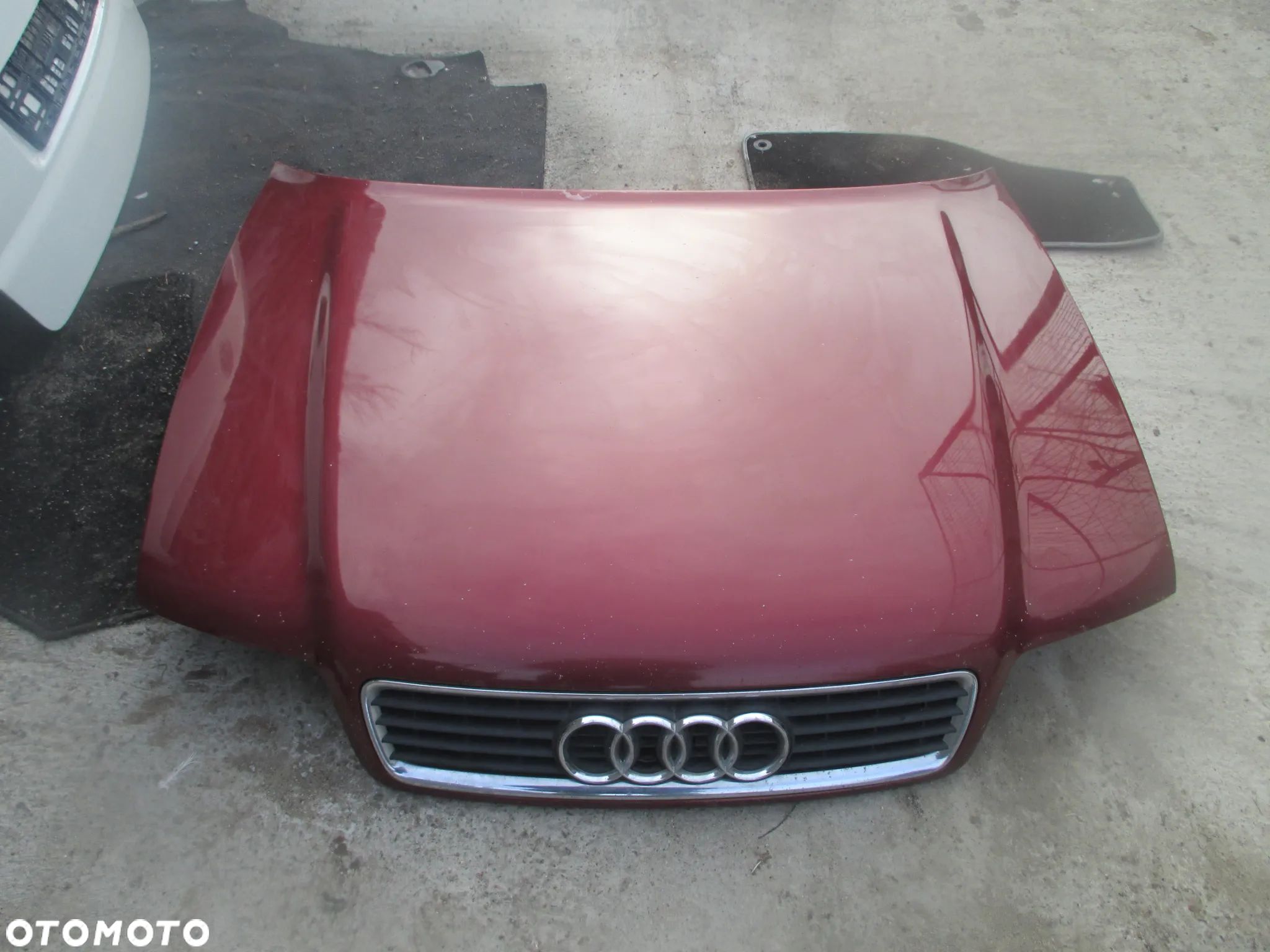 Maska Audi A4 B5 lift LZ3L bez rdzy - 1